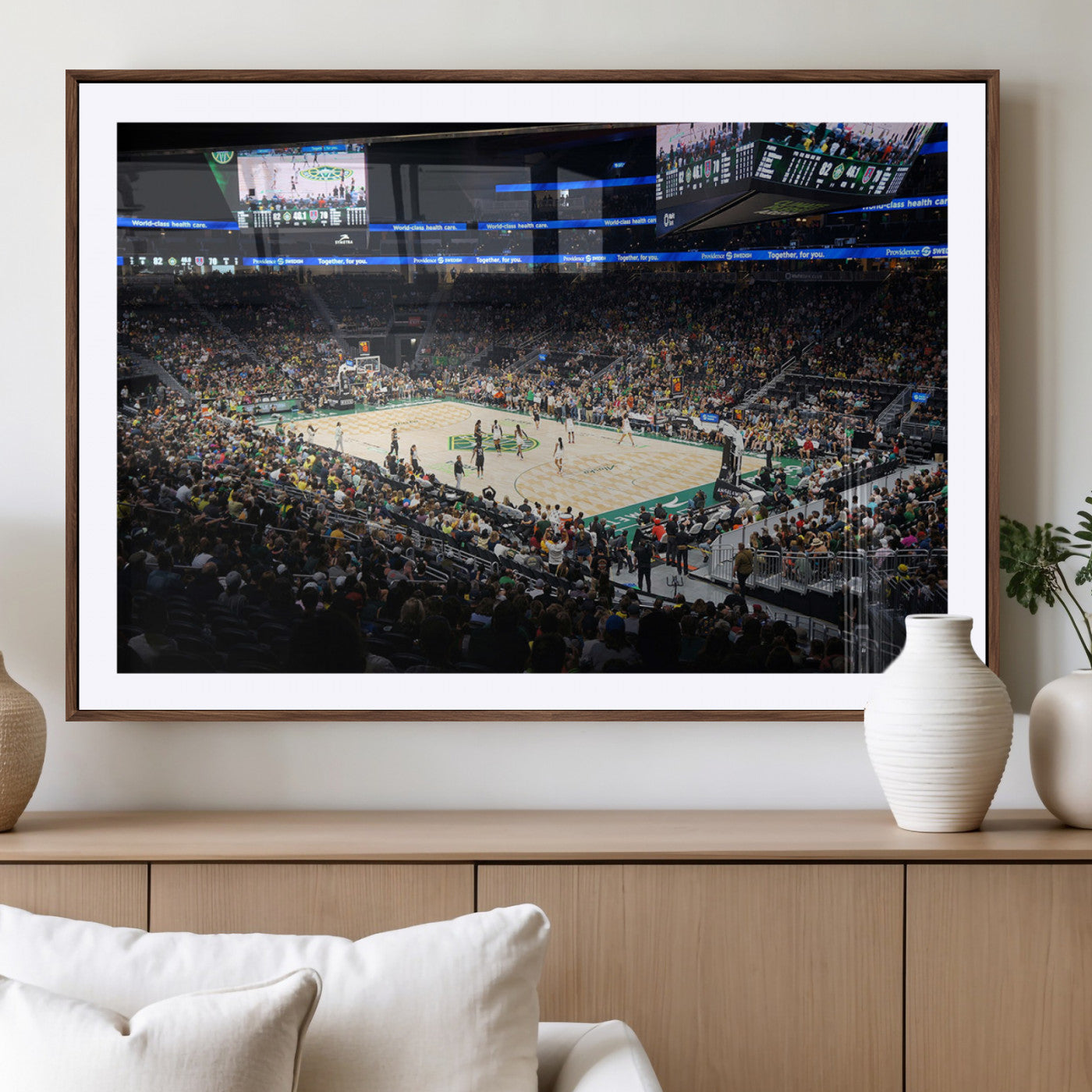 MGC-FP-36x24 - Climate Pledge Arena | Washington Seattle Kraken Hockey Stadium Wall Art | Canvas Print | Ready to
