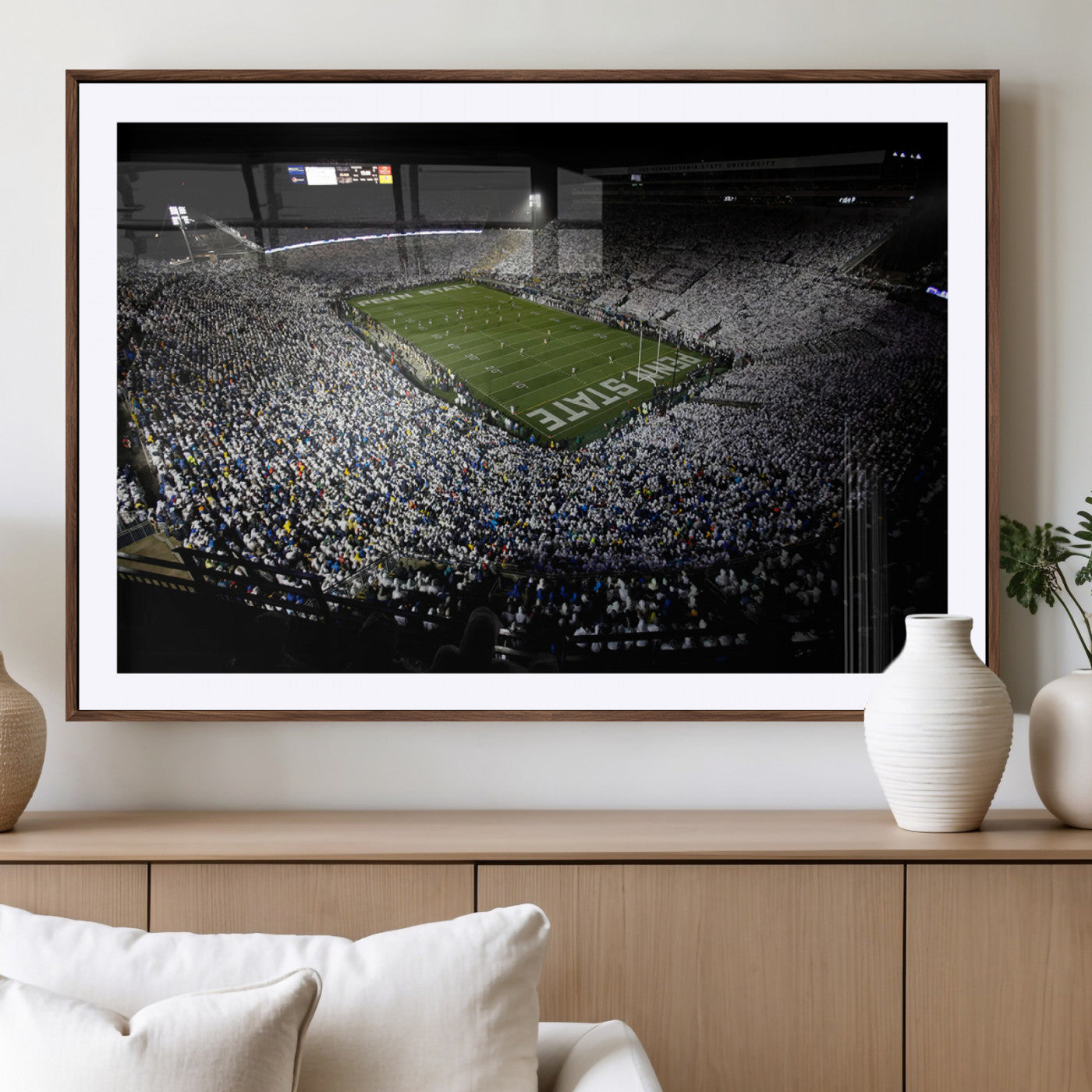 MGC-FP-36x24 - Penn State Football Stadium Wall Art - Beaver Stadium Canvas Print