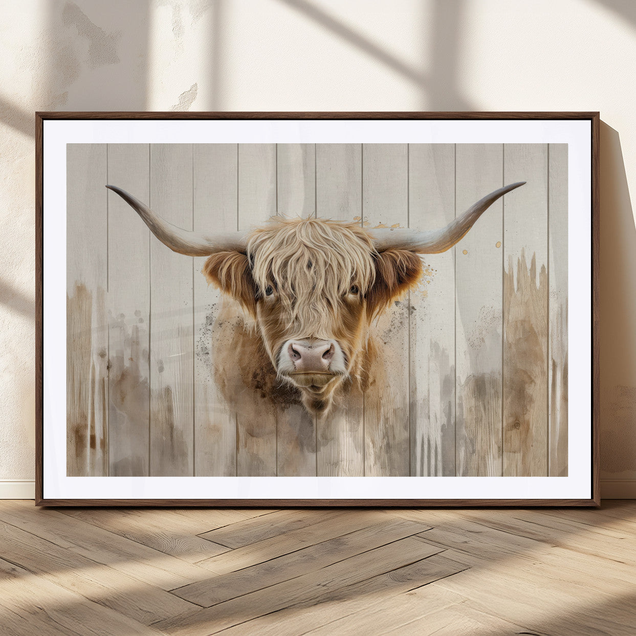 83059-MGV-CV-36X24 - Vibrant Autumn Landscape Canvas Wall Art - Fall Foliage and Mountain View Print for Home, Farmhouse, and Cozy Cabin Decor, Ready to Hang