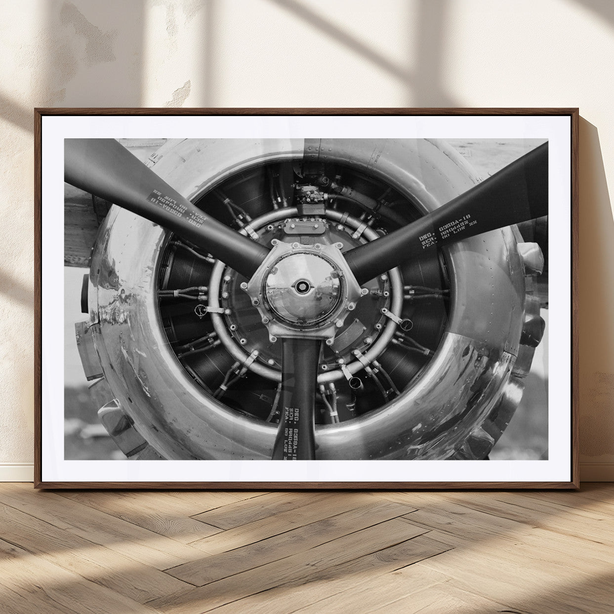MGC-FP-36x24 - Vintage Airplane Wall Art Canvas Print