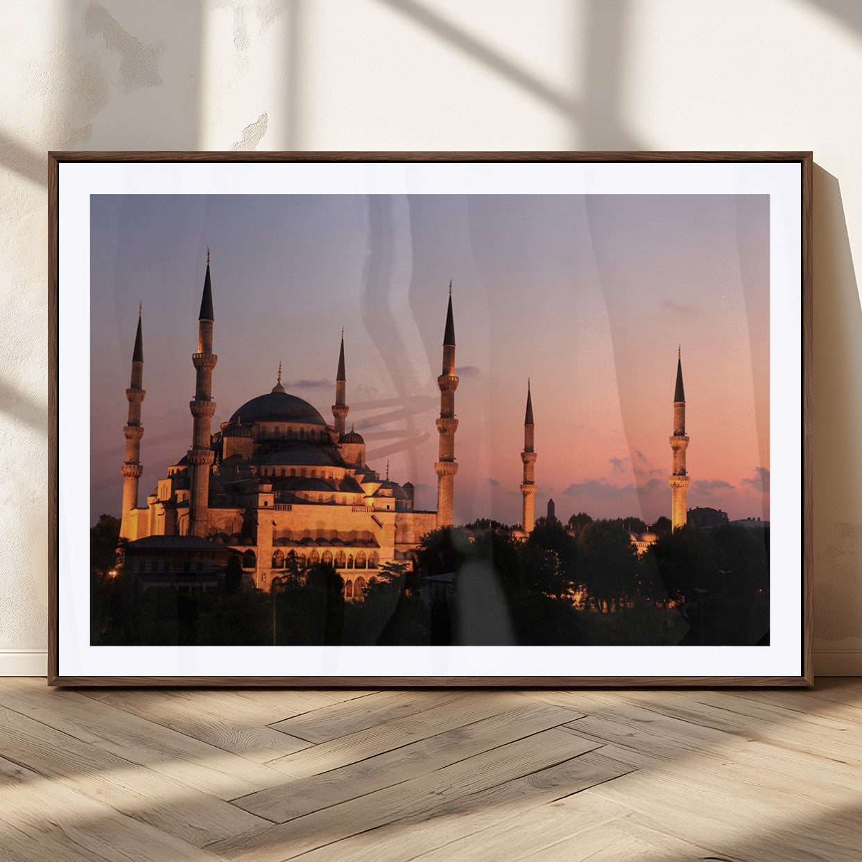 MGC-FP-36x24 - Wall Art Turkey Istanbul Skyline Canvas Print