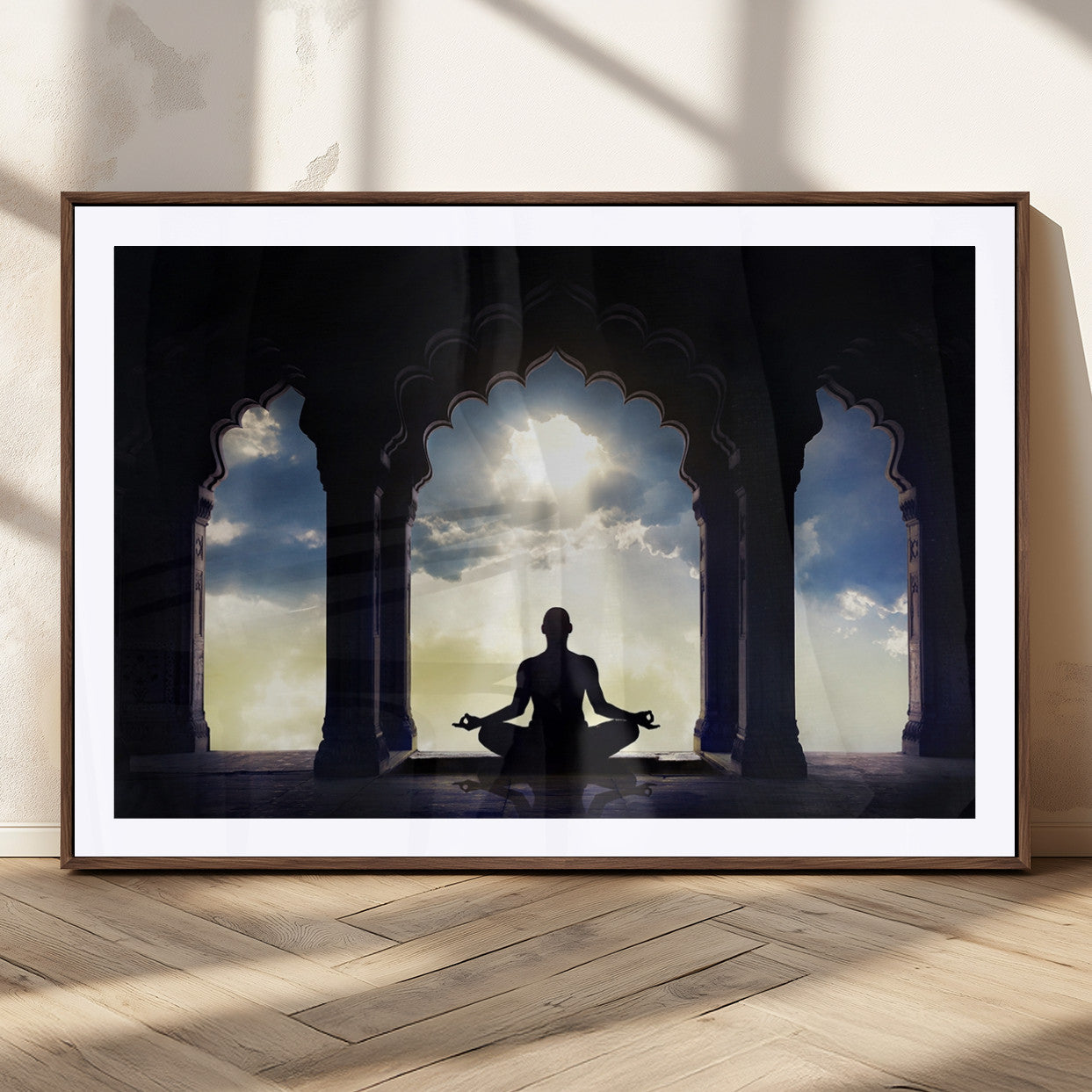 MGC-FP-36x24 - Women and Yoga Wall Art Canvas Print