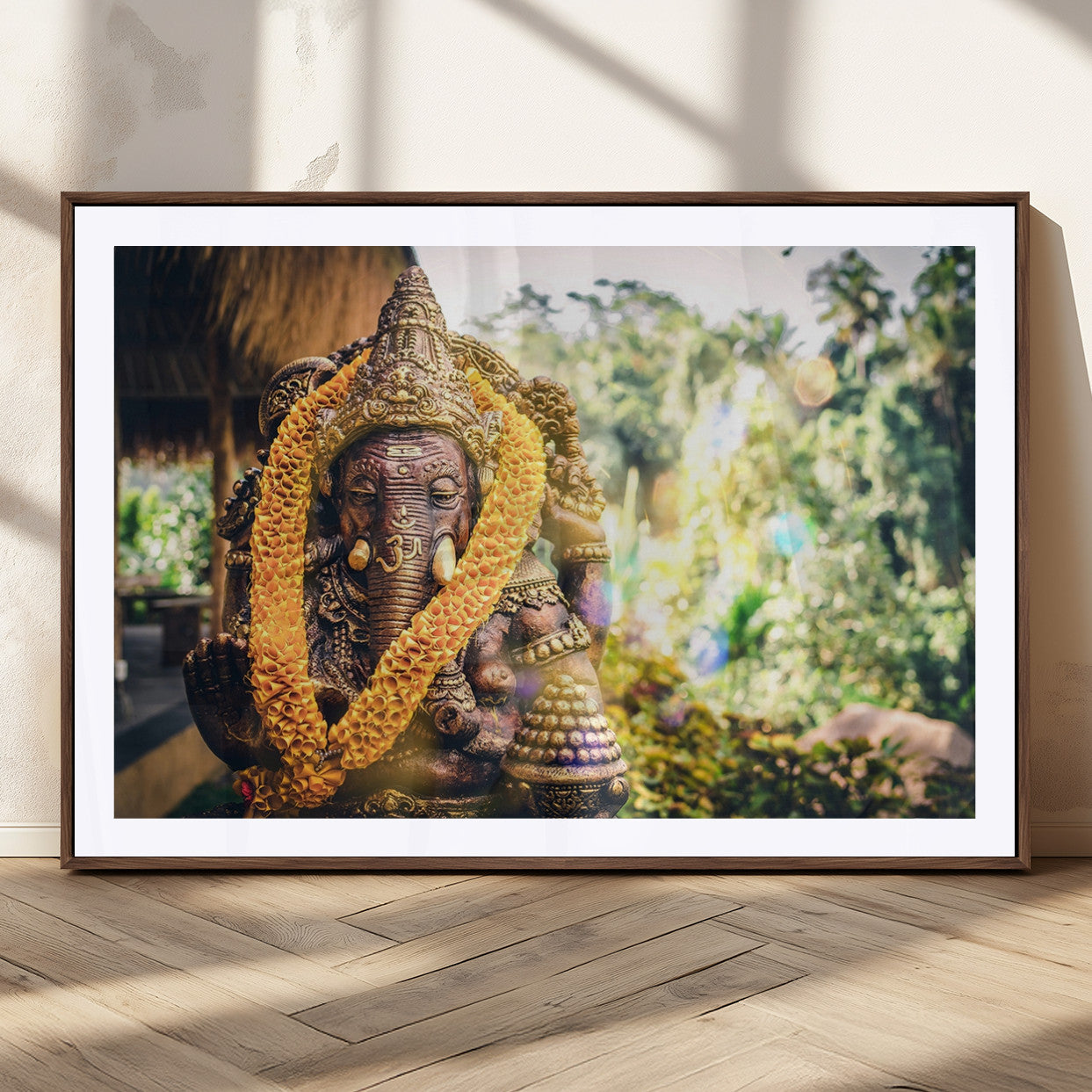 MGC-FP-36x24 - Hinduism Statue Wall Art Canvas Print