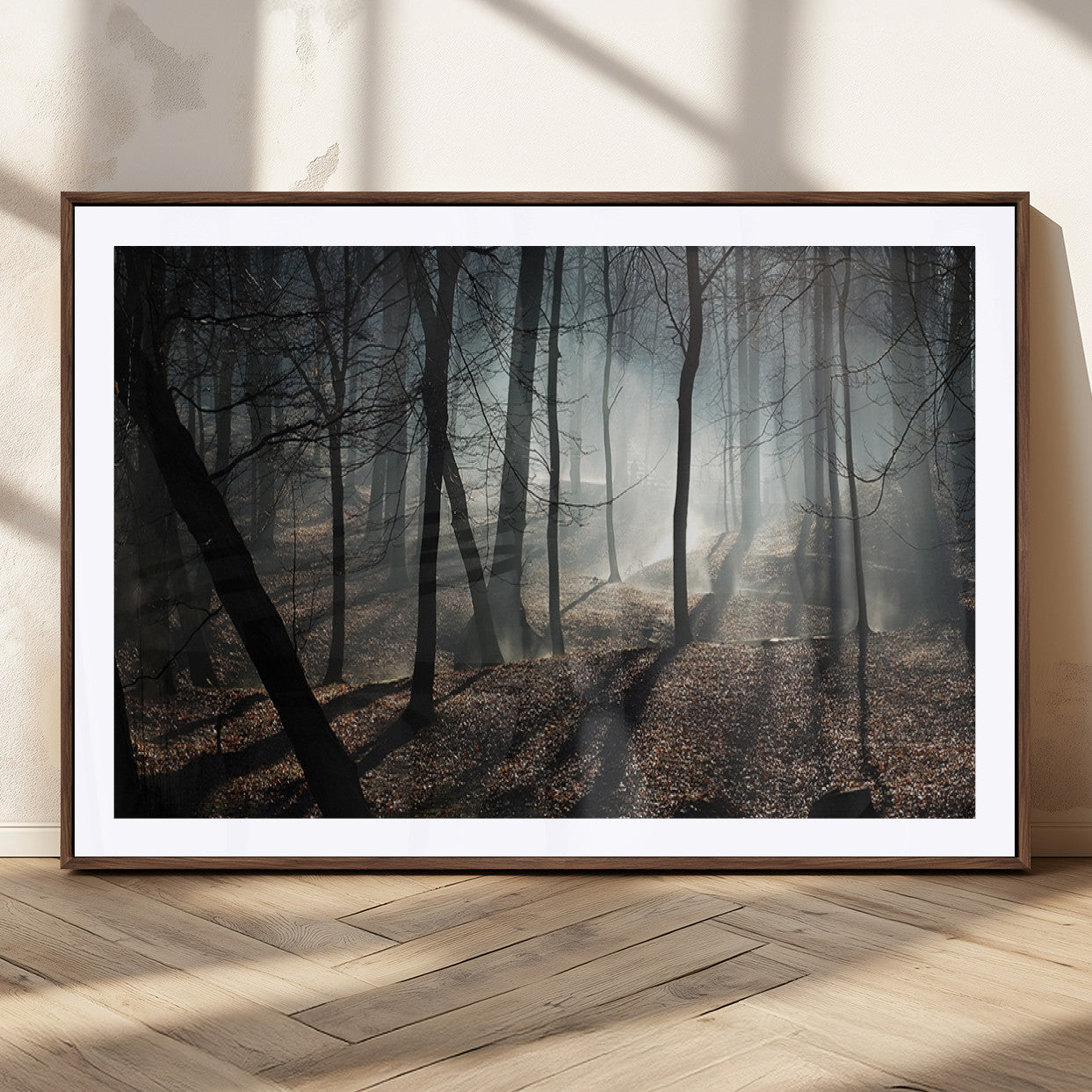 15648-MGC-FP-36x24_Walnut-Dark Family and Tree Wall Art Canvas Print