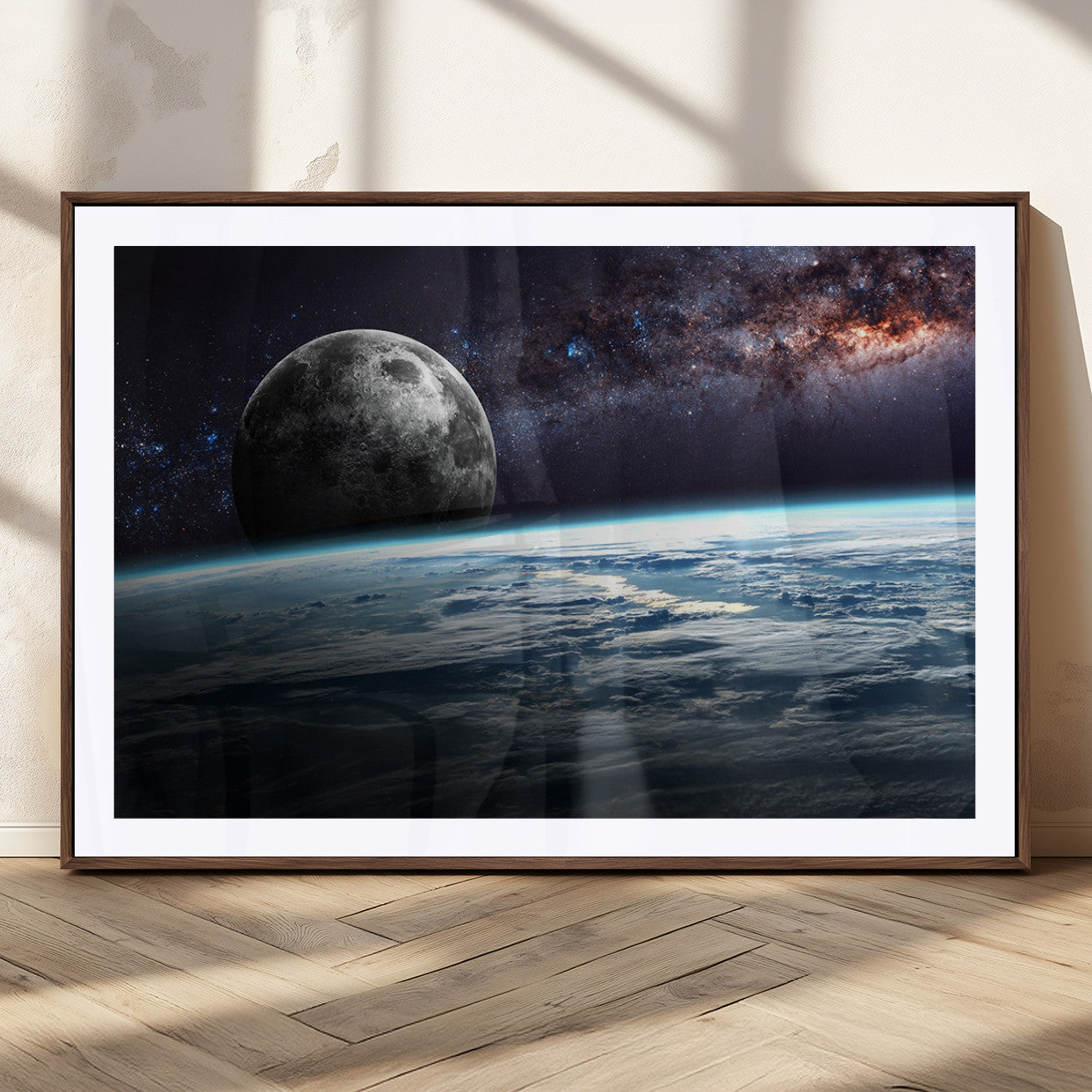 MGC-FP-36x24 - Space and Planet Canvas Print