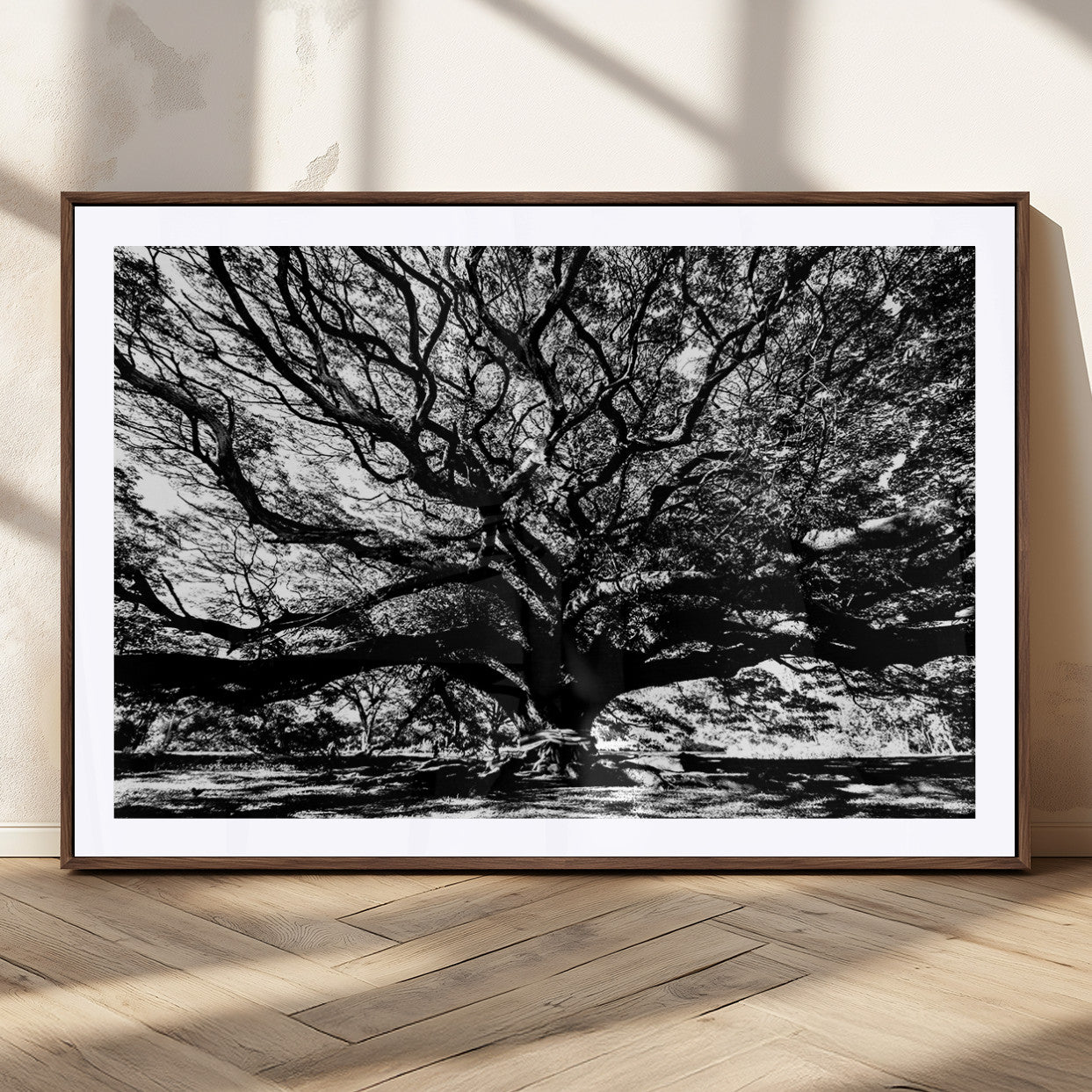 MGC-FP-36x24 - Mighty Angel Oak Wall Art | Angel Oak Tree Art Print