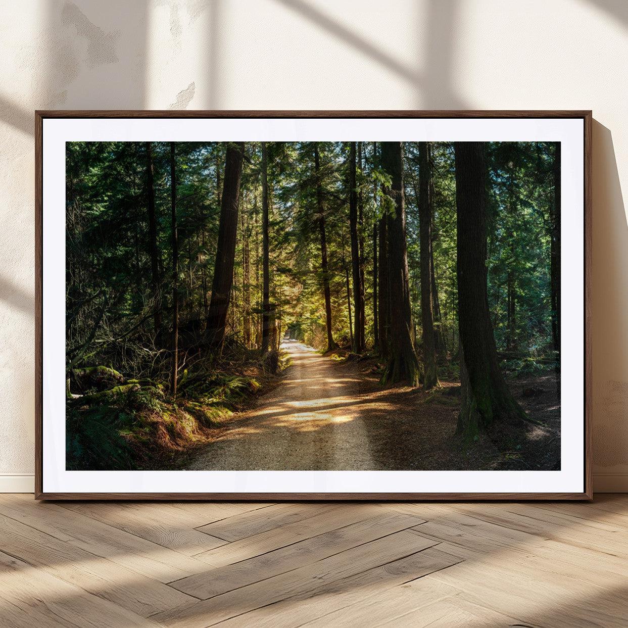 MGC-FP-36x24 - Natural Landscape Wall Art Relaxing Forest Canvas Print