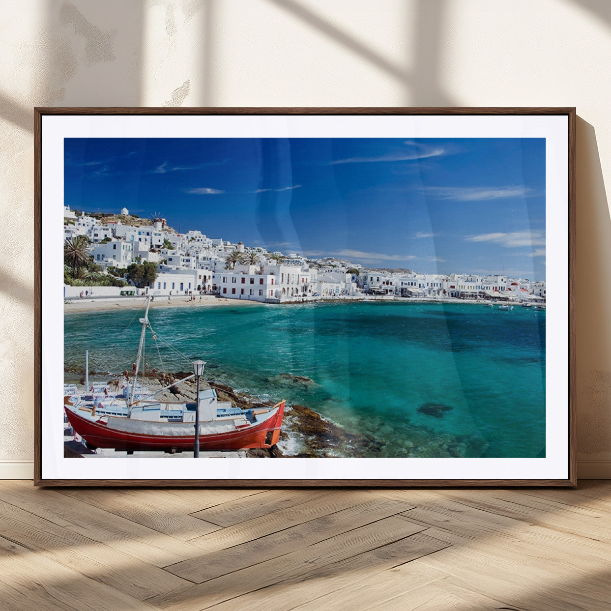 MGC-FP-36x24 - Santorini Wall Art Canvas Print