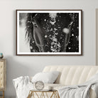 Winter Horse Snow Wall Art Canvas Print