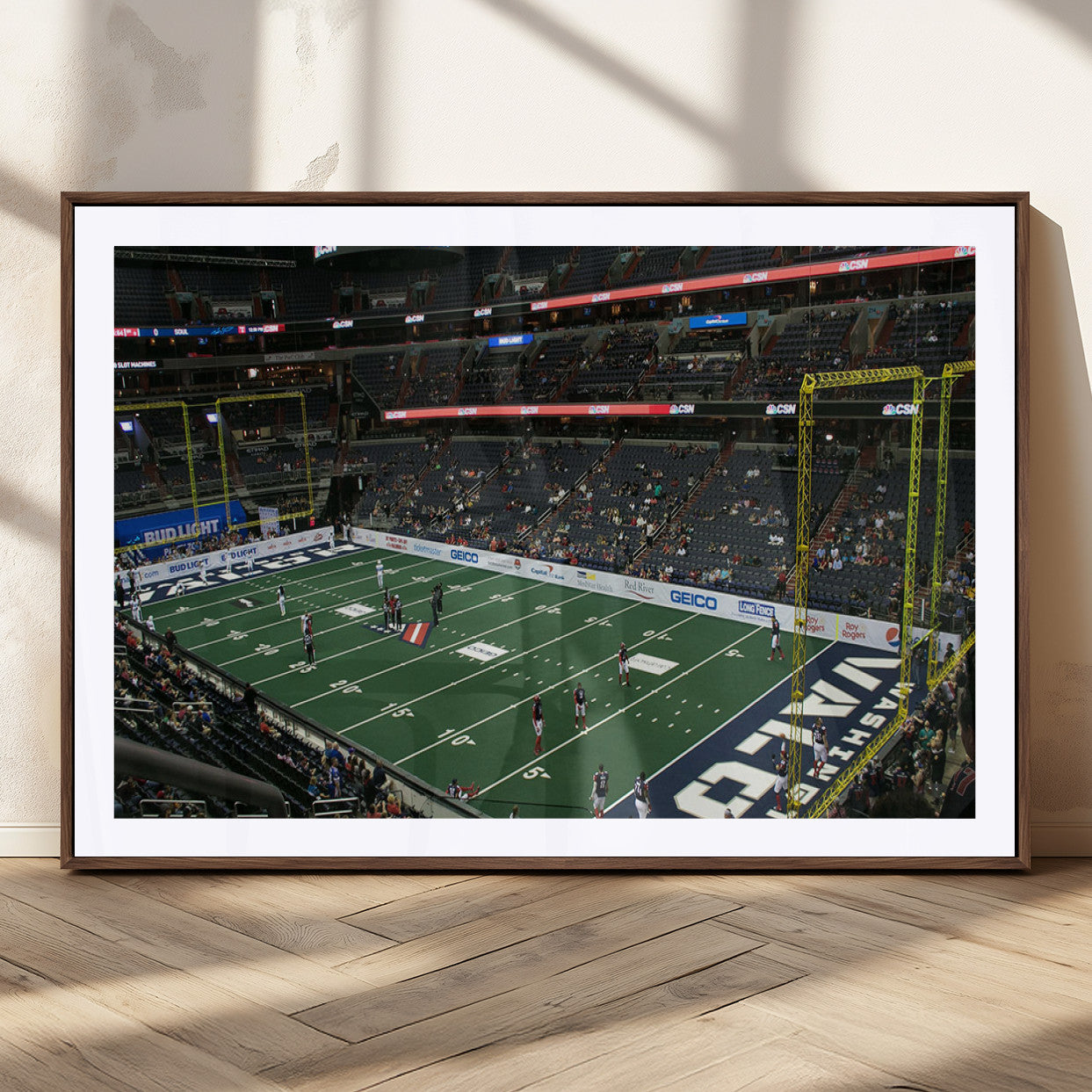 MGC-FP-36x24 - Capital One Arena Wall Art | Washington Wizards & Capitals Print | Canvas Print | Ready to Hang |