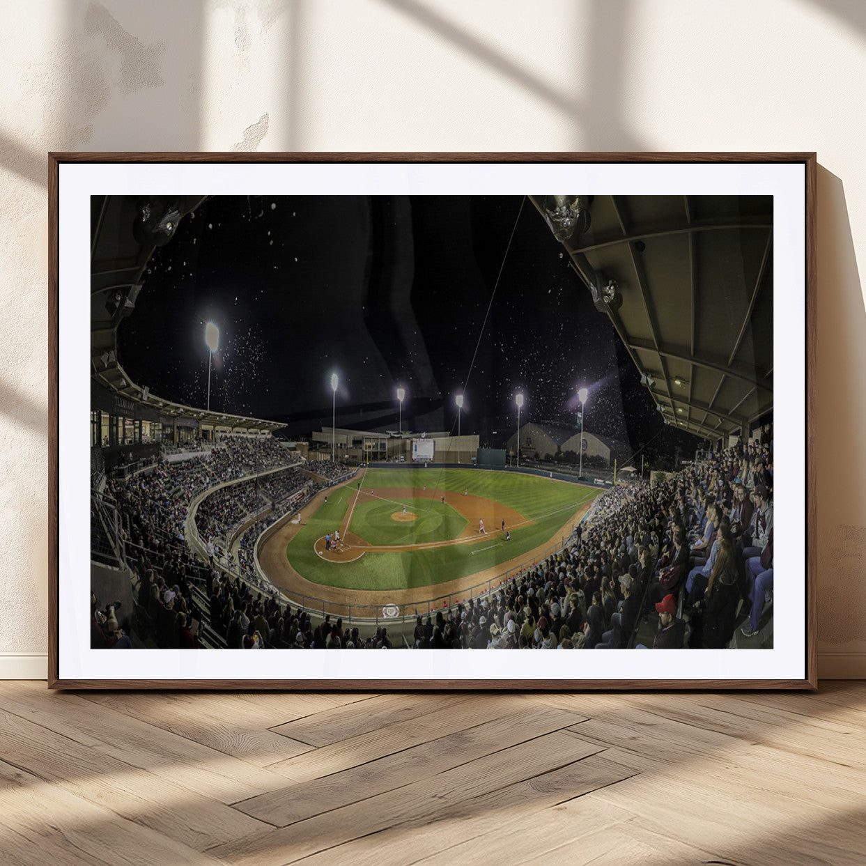 MGC-FP-36x24 - Olsen Field at Blue Bell Park - Texas A&M Aggies Baseball Stadium Wall Art Canvas Print