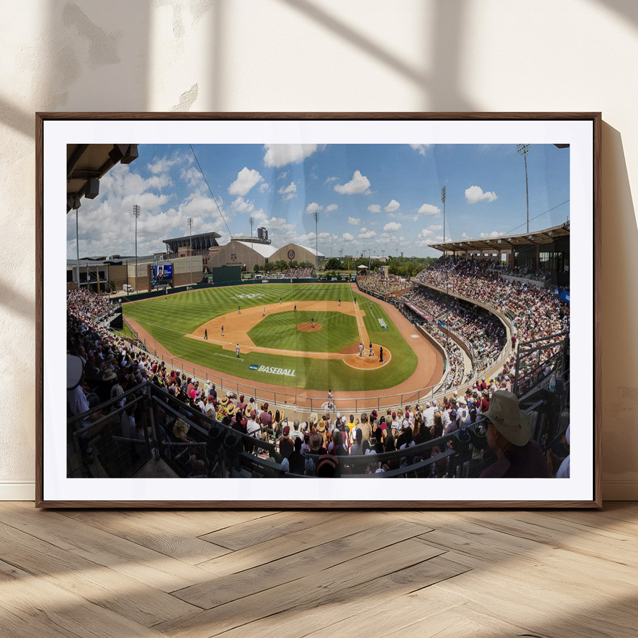 MGC-FP-36x24 - The Texas A&M University Aggies Athletics Team Print - College Station Kyle Field Wall Art Canvas