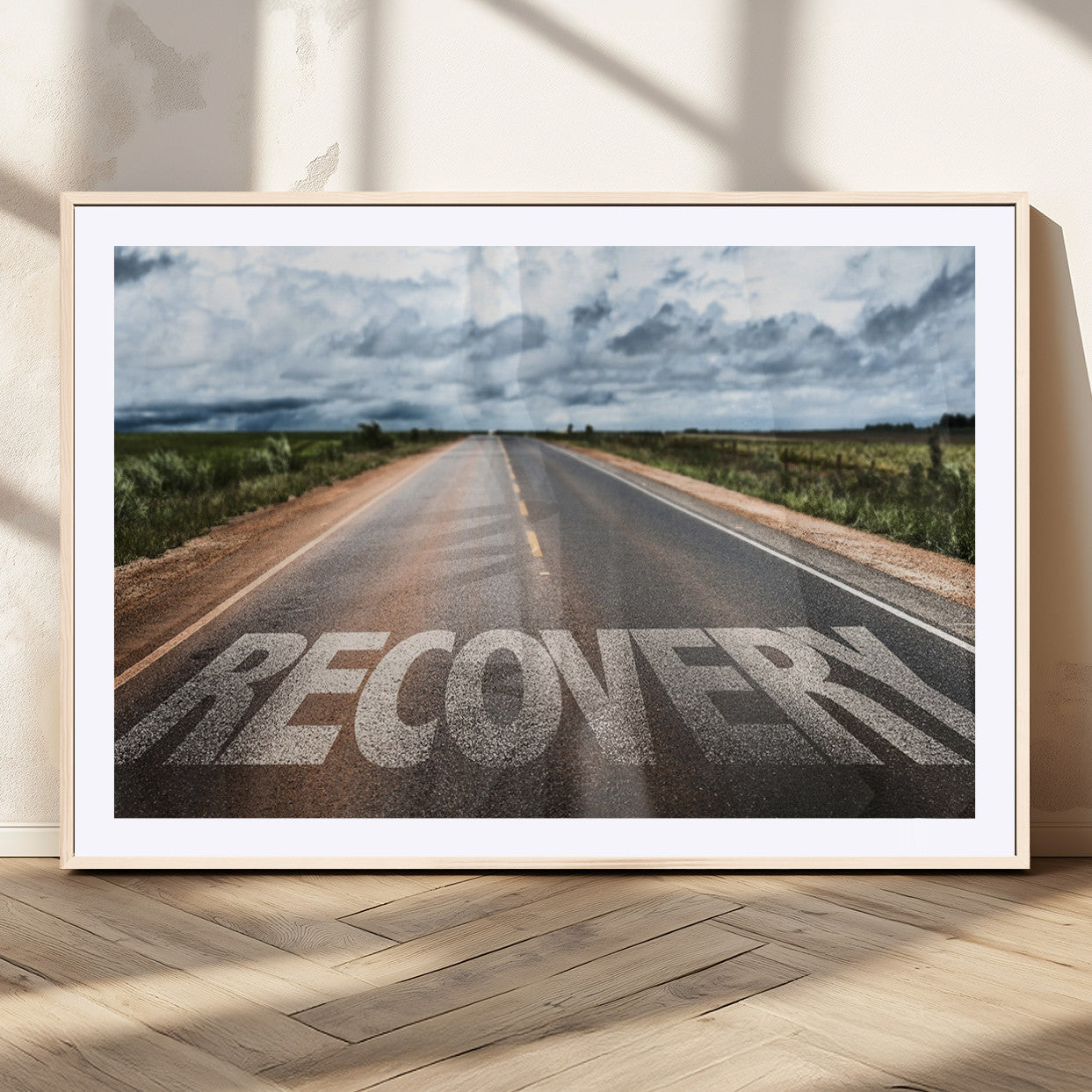 MGC-FP-36x24 - Recovery Road Wall Art Canvas Print