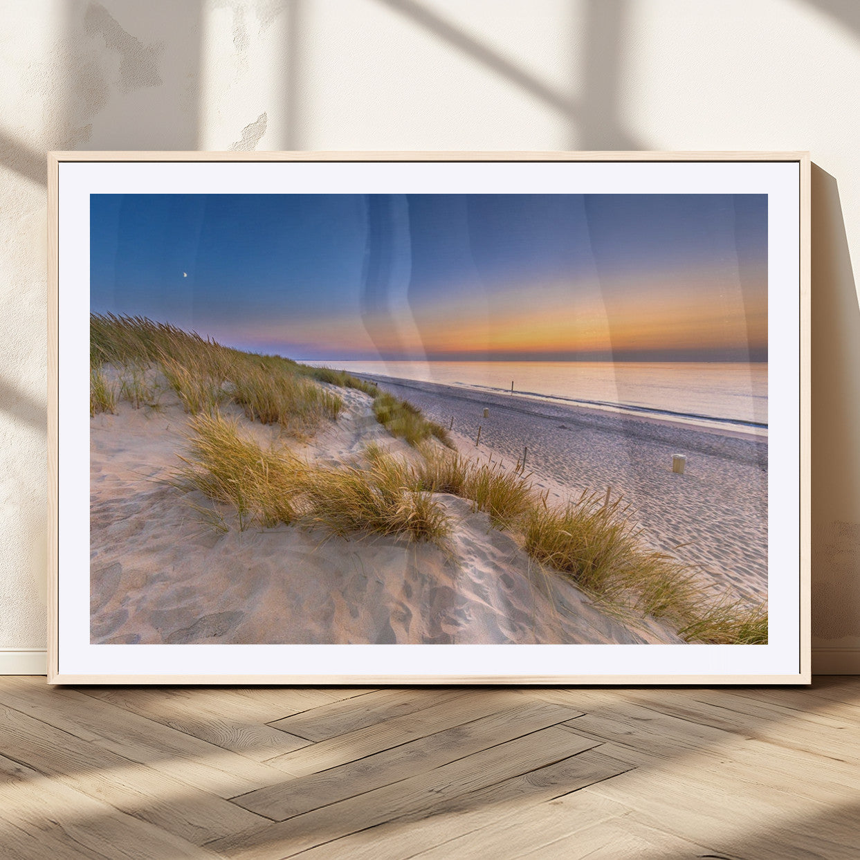 79397-MGC-FP-36x24_Natural-Sunrise On The Beach Wall Art Canvas Print