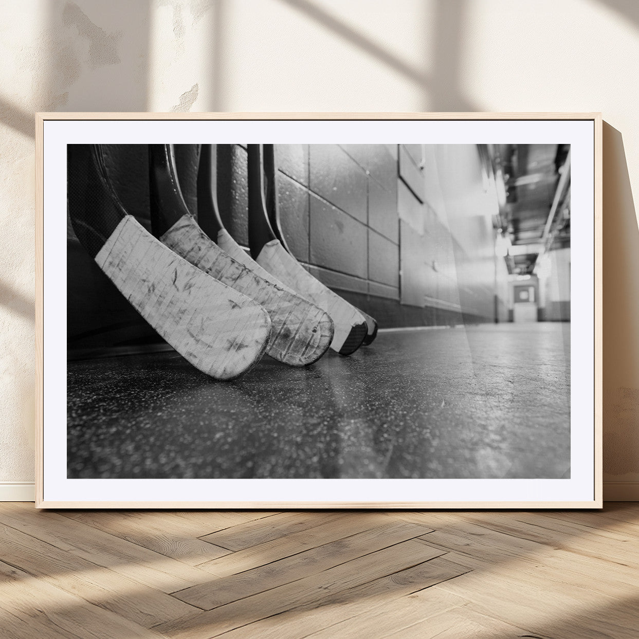 16961-MGC-FP-36x24_Natural-Ice Hockey Wall Art Canvas Print