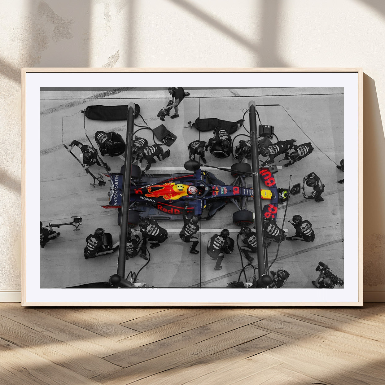 -RedBull Formula 1 Canvas Wall Art Print