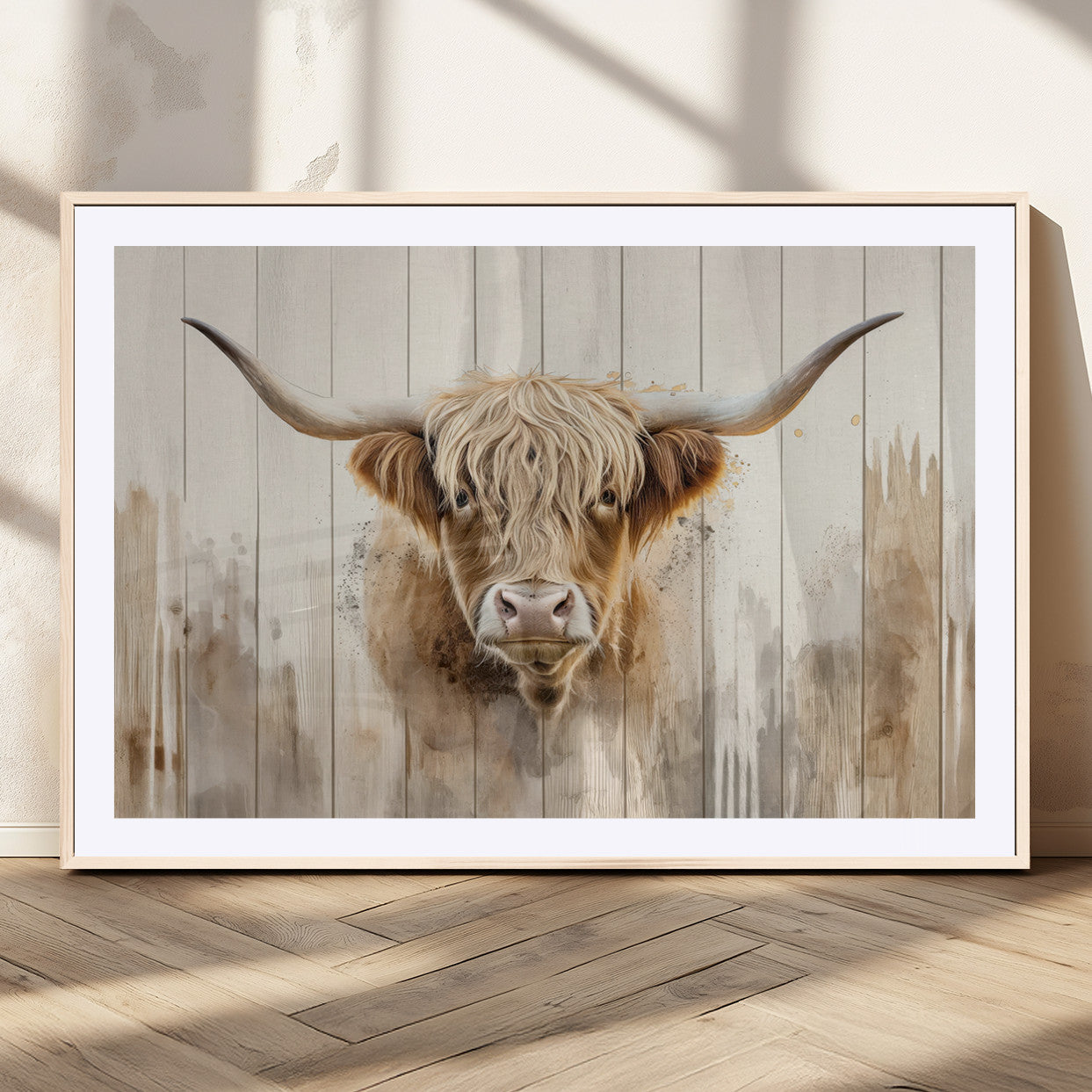 83059-MGV-CV-36X24 - Vibrant Autumn Landscape Canvas Wall Art - Fall Foliage and Mountain View Print for Home, Farmhouse, and Cozy Cabin Decor, Ready to Hang