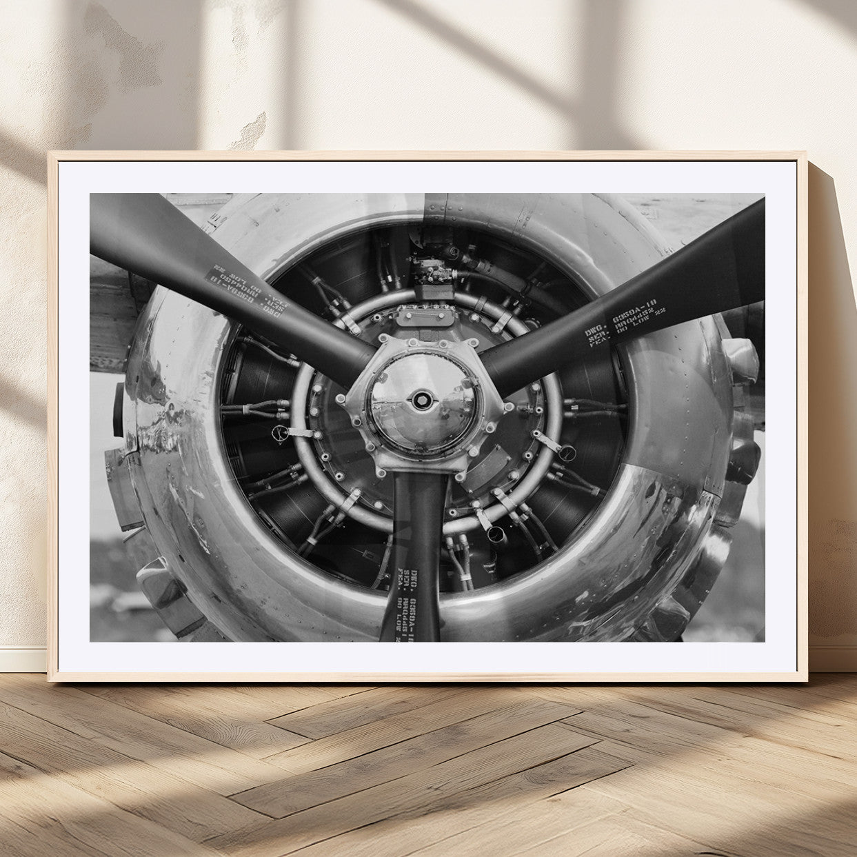 MGC-FP-36x24 - Vintage Airplane Wall Art Canvas Print
