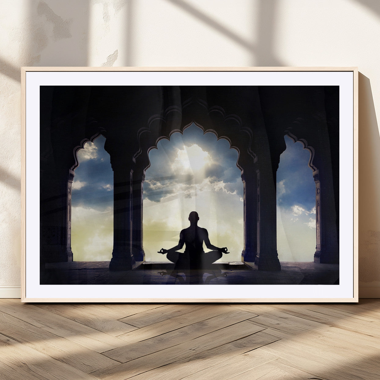 MGC-FP-36x24 - Women and Yoga Wall Art Canvas Print