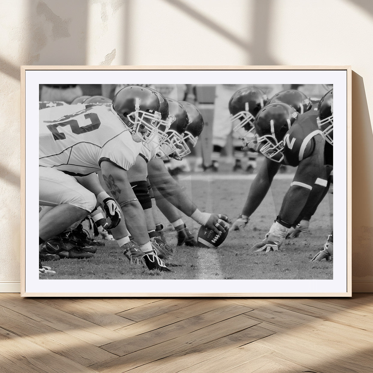 MGC-FP-36x24 - American Football Player Wall Art Canvas Print