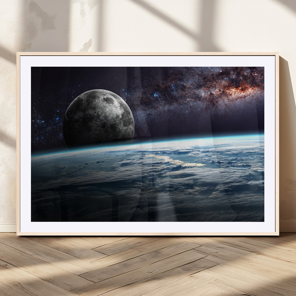 MGC-FP-36x24 - Space and Planet Canvas Print