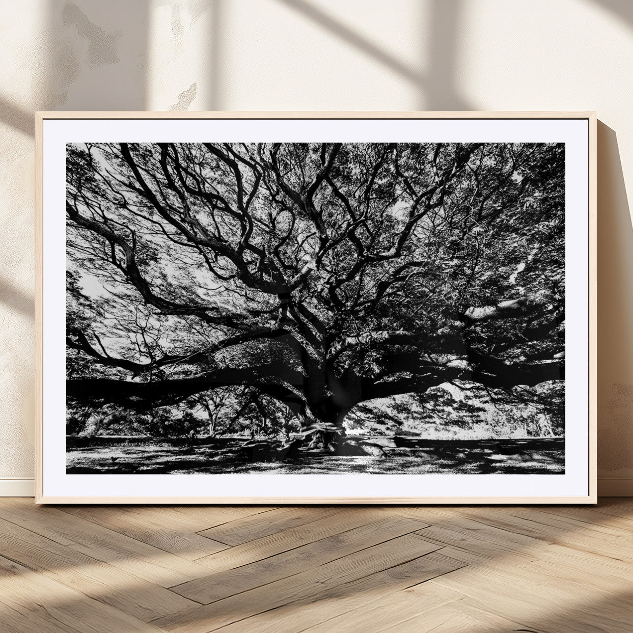 MGC-FP-36x24 - Mighty Angel Oak Wall Art | Angel Oak Tree Art Print