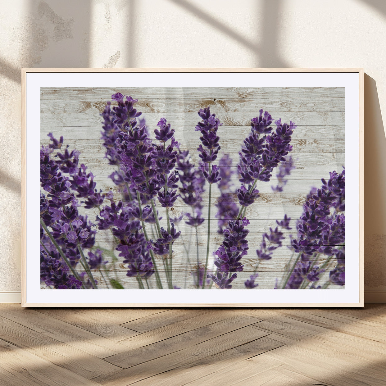 MGC-FP-36x24 - Lavender Canvas Wall Art Flower Print