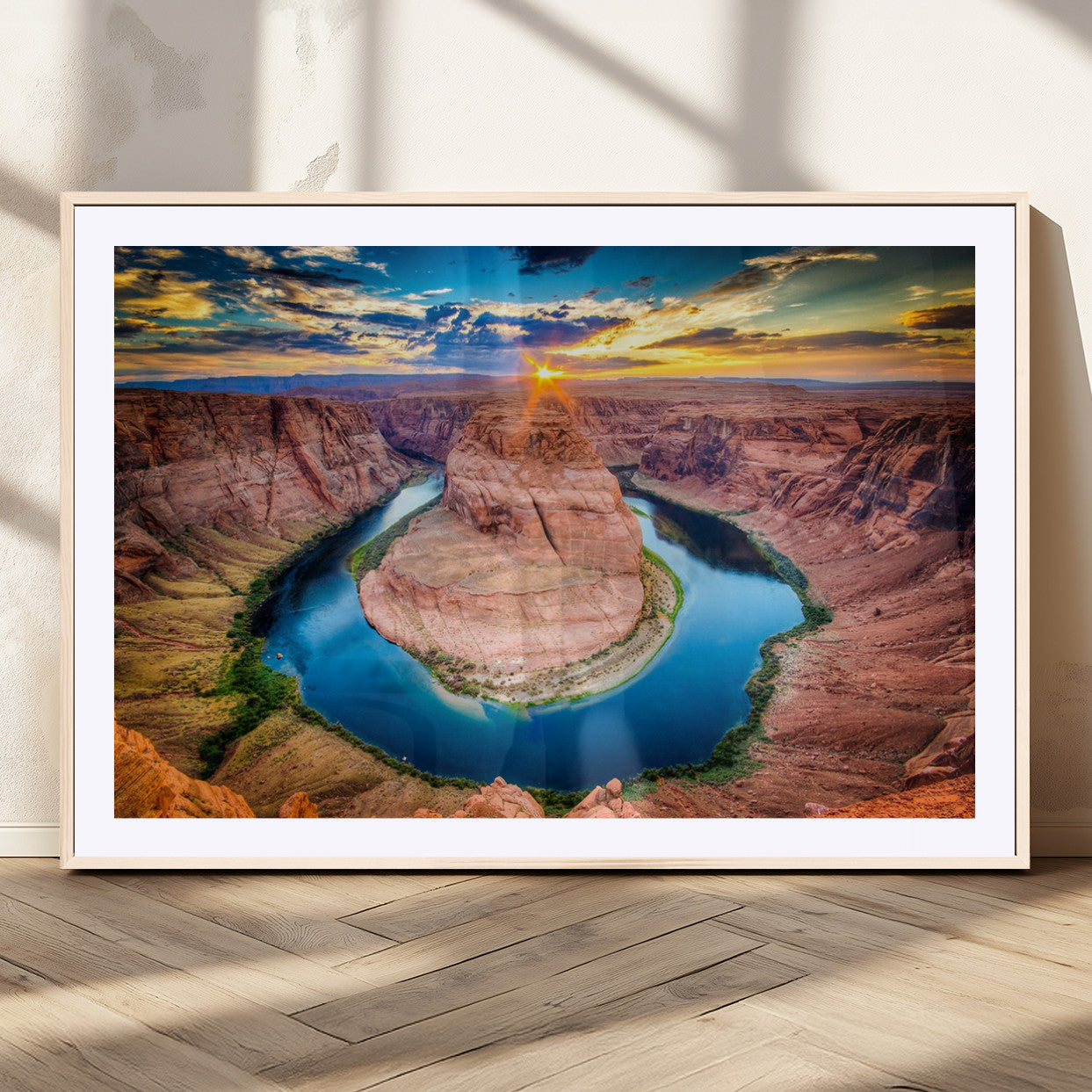 -Grand Canyon Wall Art Canvas Print