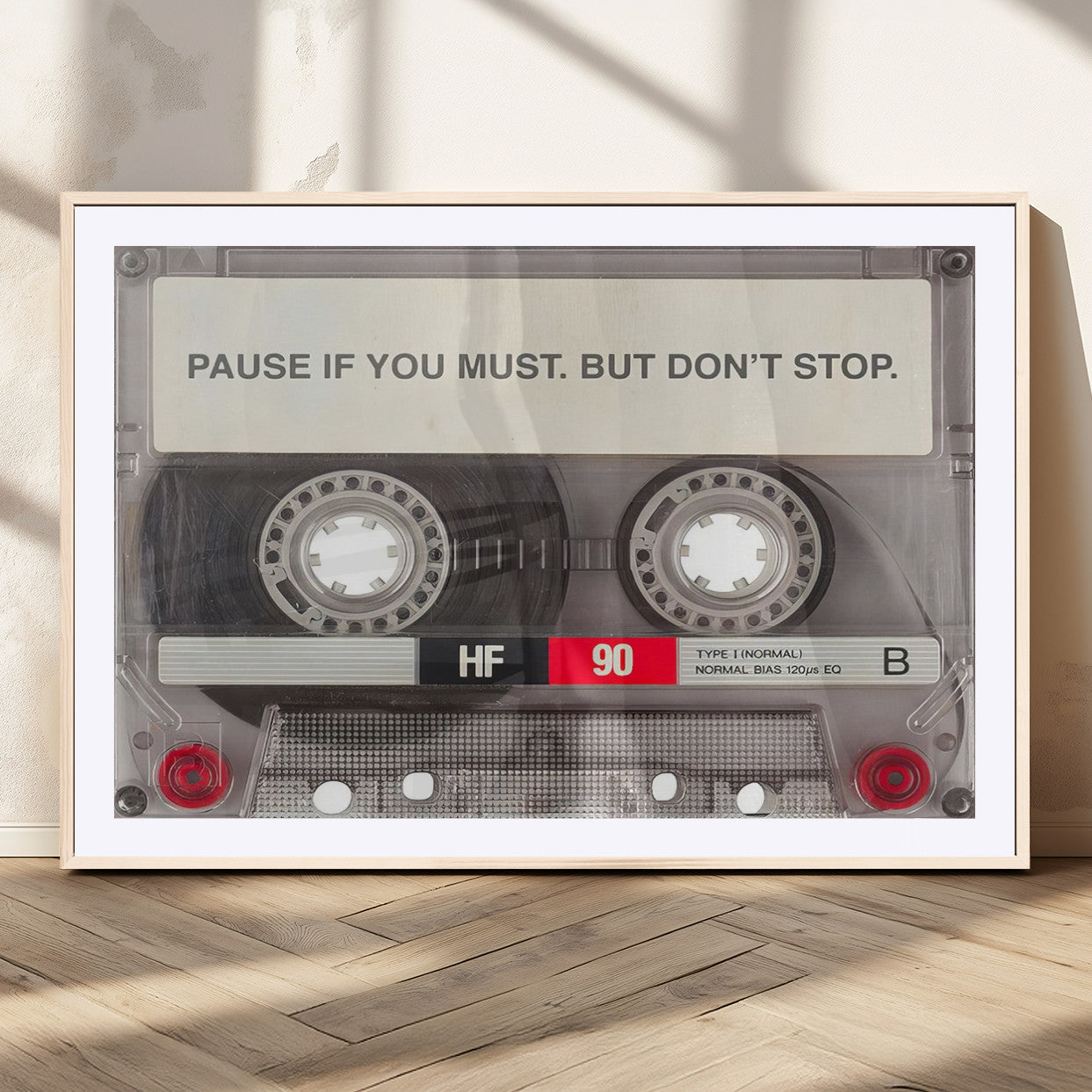 MGC-FP-36x24 - Music Cassette Iconic Wall Art Canvas Print
