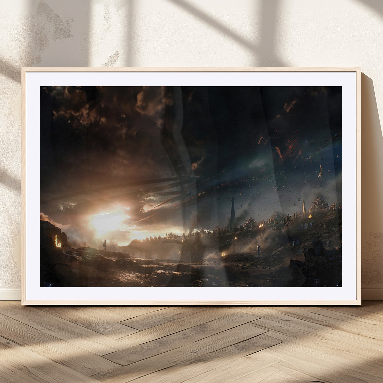 MGC-FP-36x24 - Avengers Planet Wall Art Canvas Print