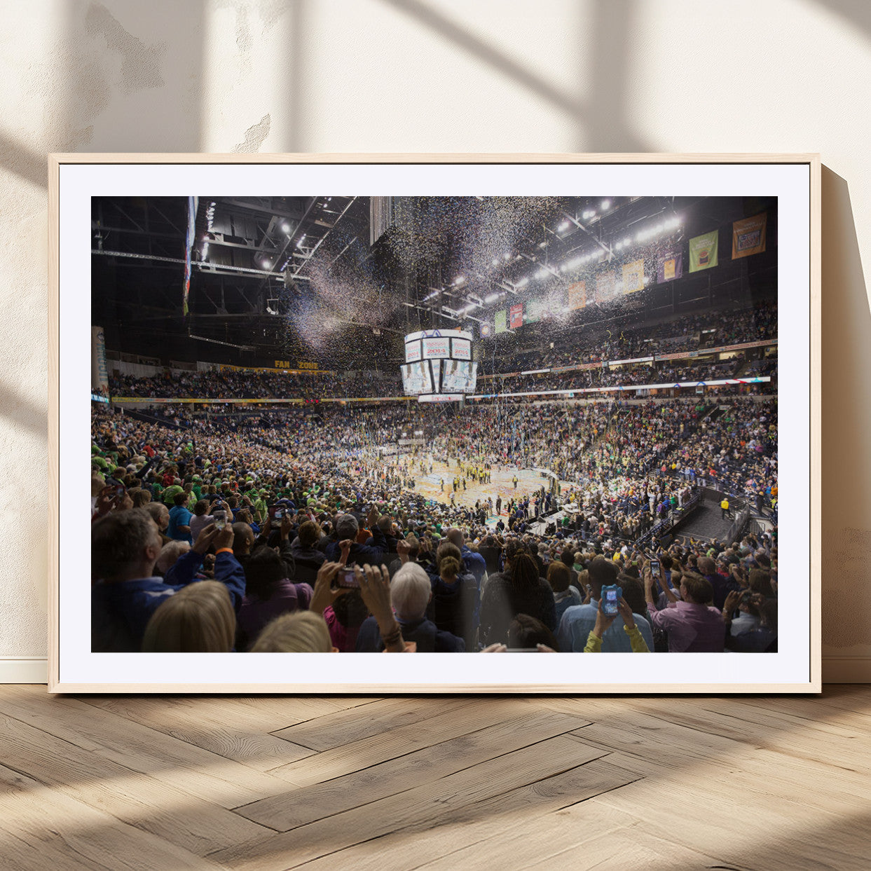 MGC-FP-36x24 - Bridgestone Arena Wall Art Canvas | Nashville Predators Hockey Team Print | Canvas Print | Ready to
