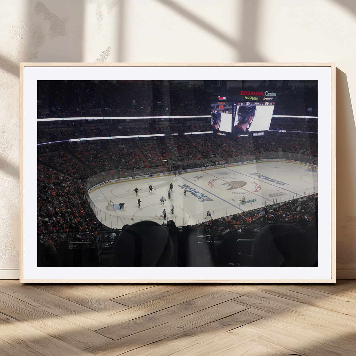 MGC-FP-36x24 - Honda Center California Anaheim Ducks Hockey Stadium Wall Art, Honda Center California Stadium Wall