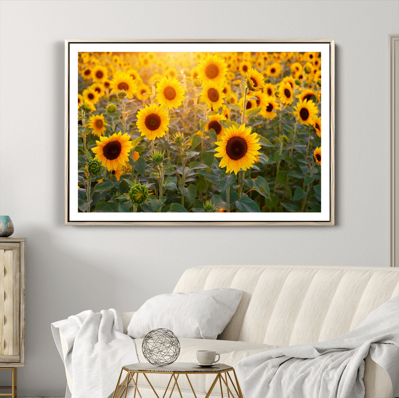 53685-MGV-CV-36X24-Sunflower Sunshine Wall Art Canvas Print