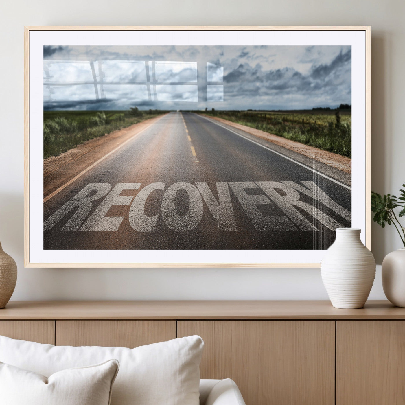 MGC-FP-36x24 - Recovery Road Wall Art Canvas Print