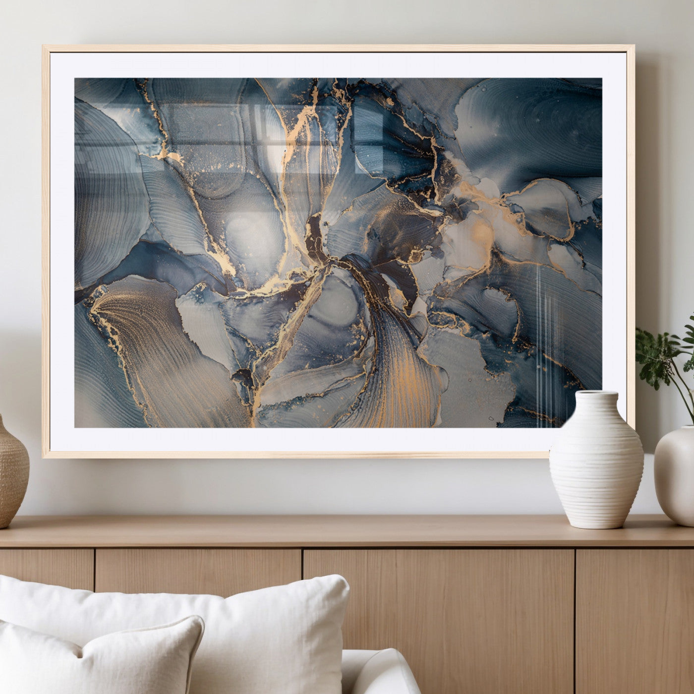 MGC-FP-36x24 - Abstract Wall Art Canvas Print for Modern Home Decor