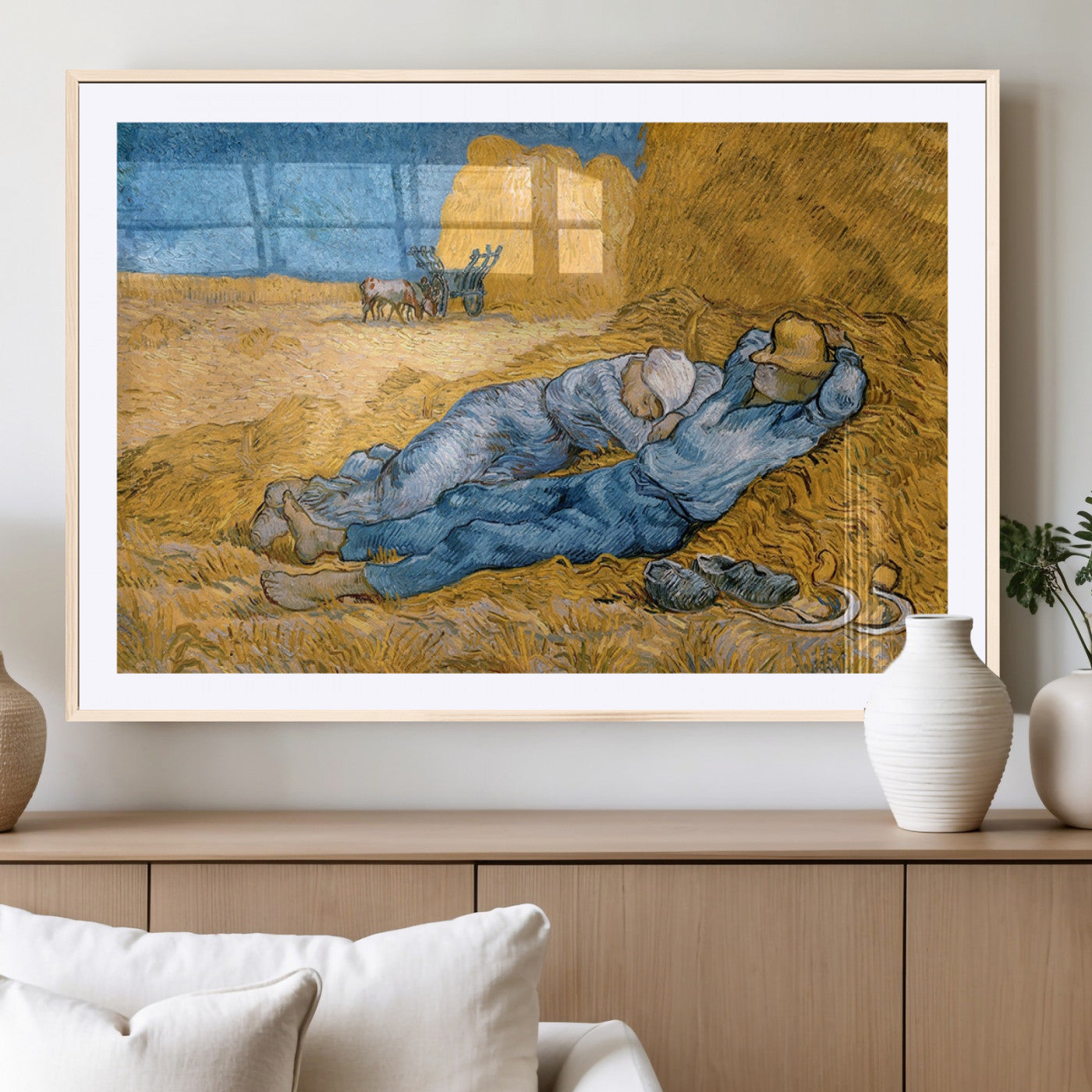 85933-MGC-FP-36x24_Natural-Master Artist Vincent Van Gogh Nature Wilderness Illustrs Fine Art Canvas, Van Gogh Nature