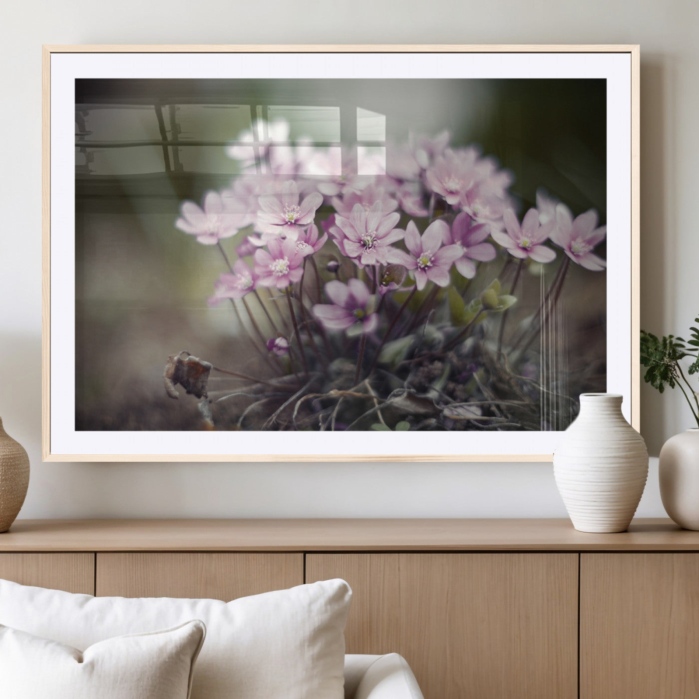 MGC-FP-36x24 - Pink Wild Flower Canvas Print