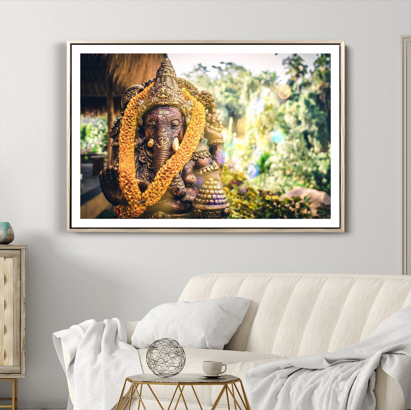 42278-MGV-CV-36X24-Hinduism Statue Wall Art Canvas Print
