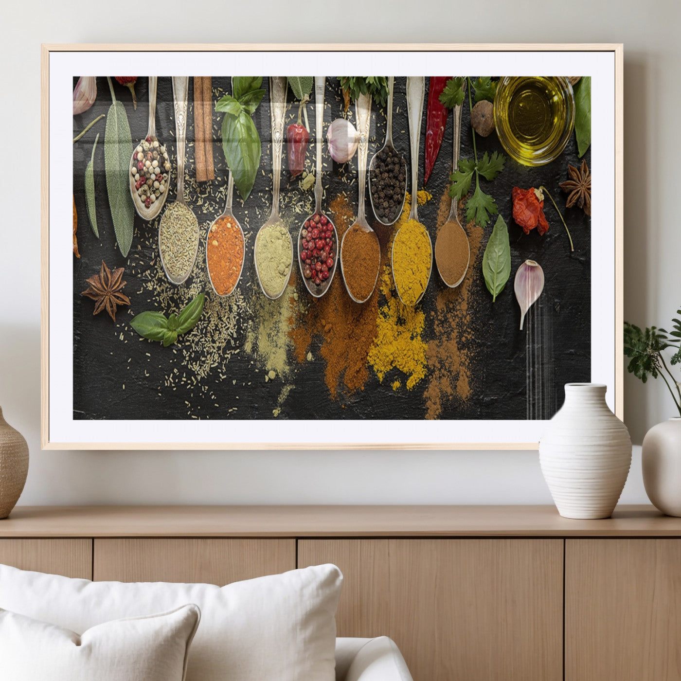 MGC-FP-36x24 - Spices Wall Art Canvas Print