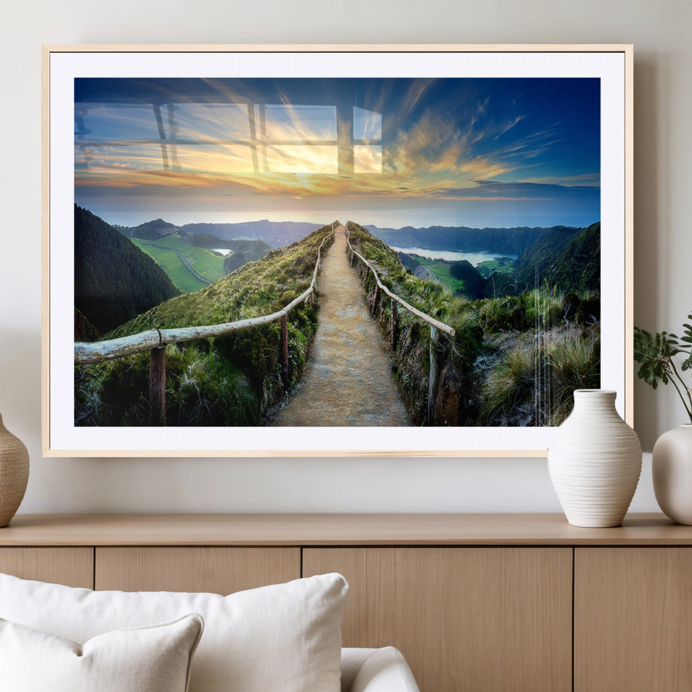 MGC-FP-36x24 - Mountain Landscape Wall Art Canvas Print