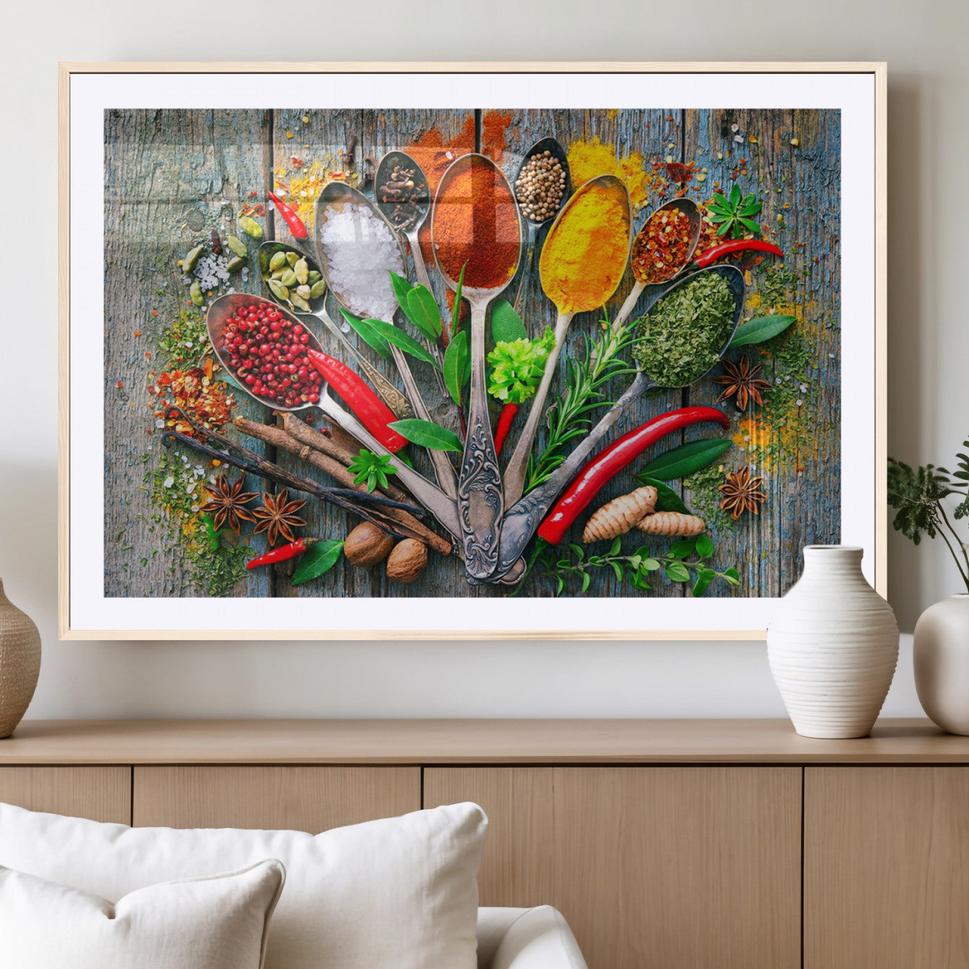 Spice Wall Art Kitchen Wall and – MyGreatCanvas | Canvas