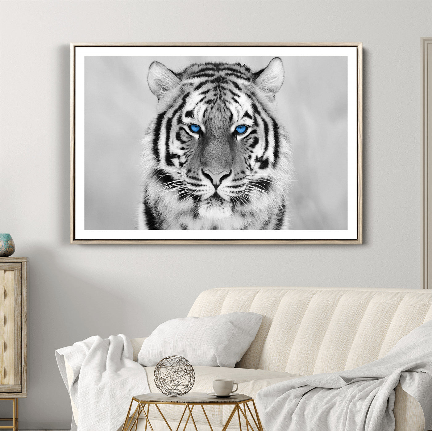 46396-MGV-CV-36X24-Tiger Canvas Artwork Wall Art Print
