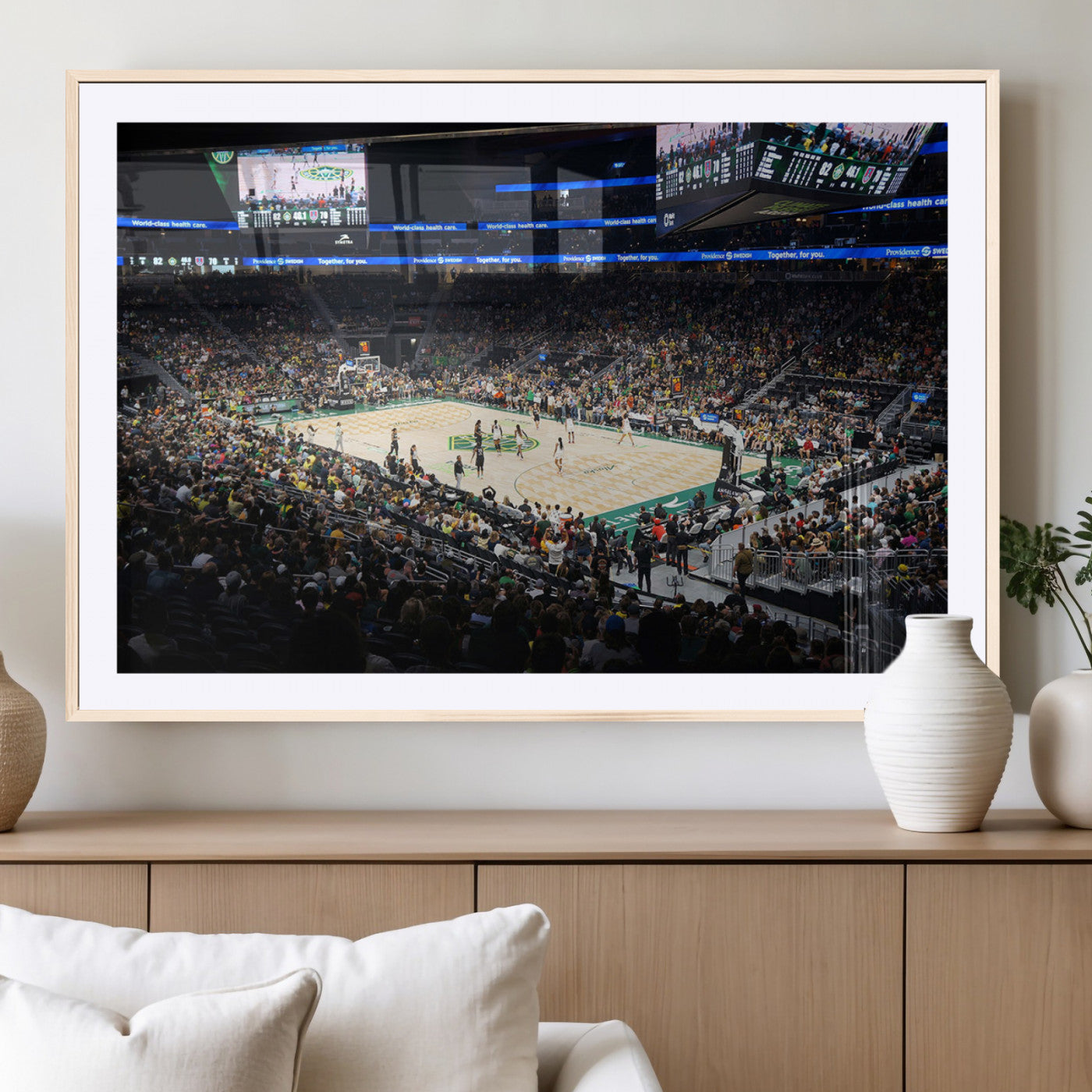 MGC-FP-36x24 - Climate Pledge Arena | Washington Seattle Kraken Hockey Stadium Wall Art | Canvas Print | Ready to