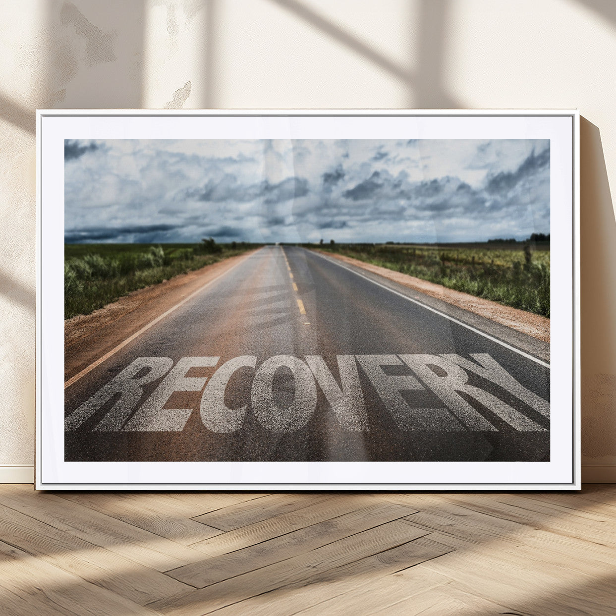 MGC-FP-36x24 - Recovery Road Wall Art Canvas Print
