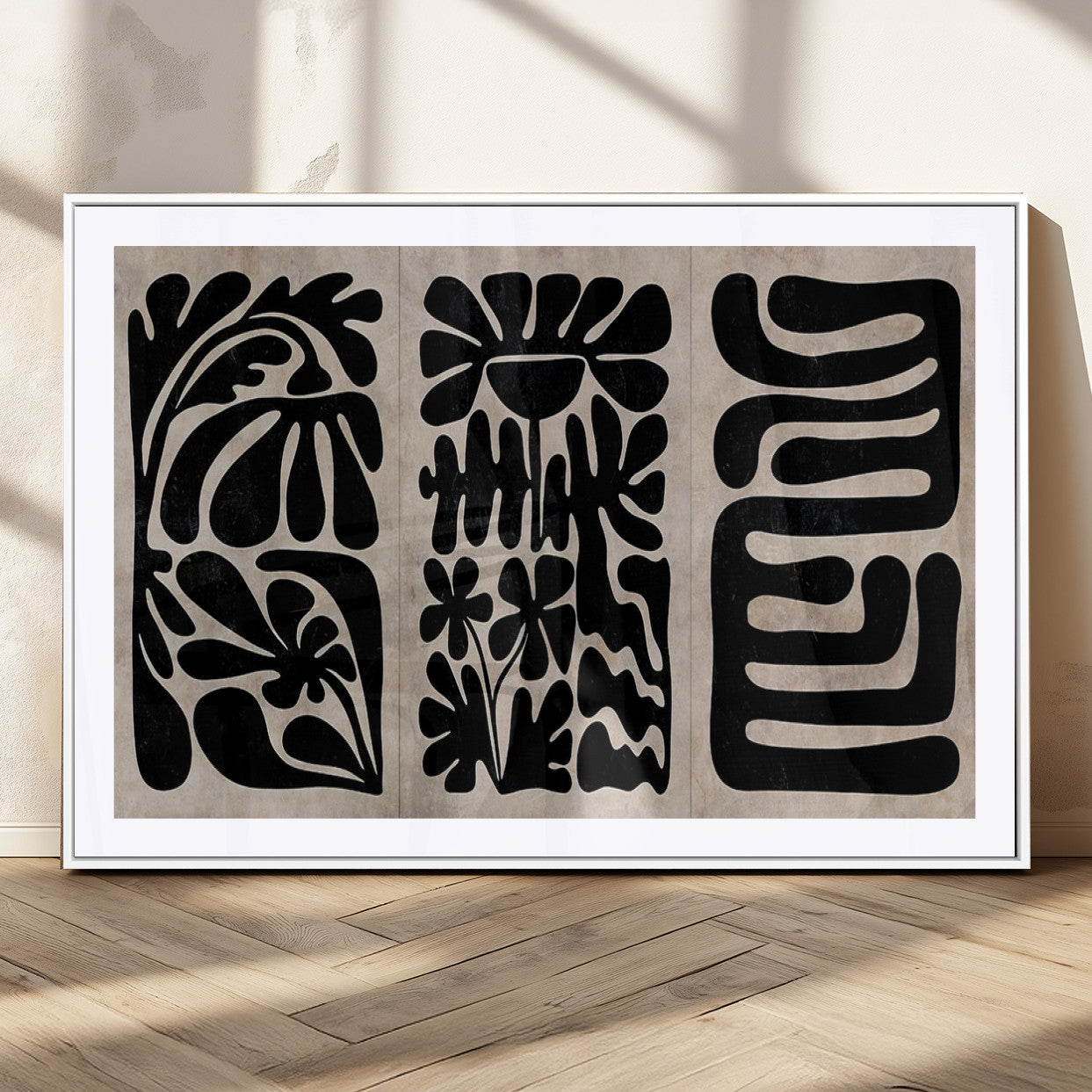 MGC-FP-36x24 - Canvas Print Wall Art Abstract Art Boho, Framed Boho Art Canvas Print