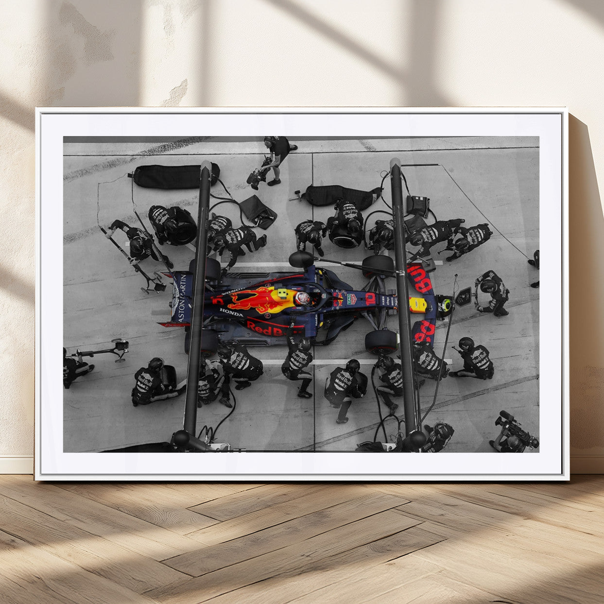 -RedBull Formula 1 Canvas Wall Art Print