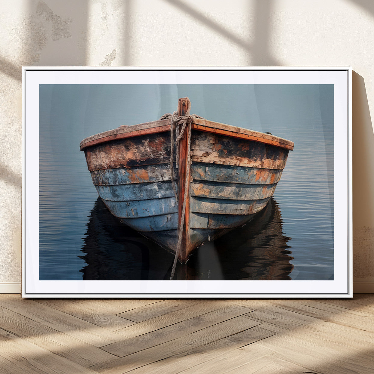 MGC-FP-36x24 - Stunning Vintage Boat Canvas Print | Nautical Wall