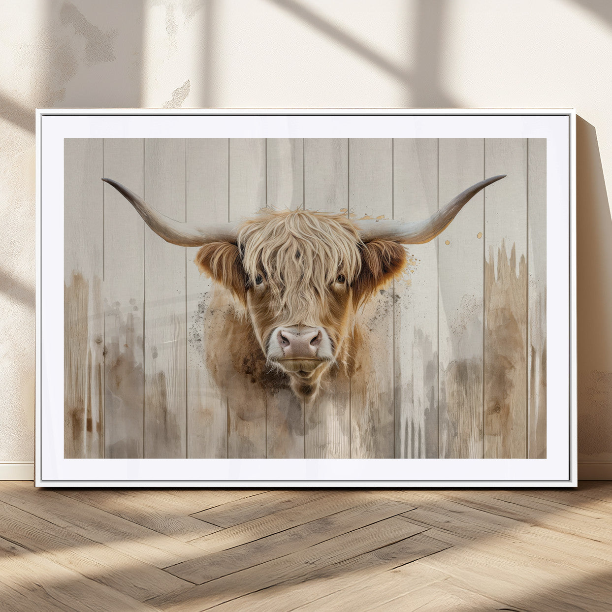 83059-MGV-CV-36X24 - Vibrant Autumn Landscape Canvas Wall Art - Fall Foliage and Mountain View Print for Home, Farmhouse, and Cozy Cabin Decor, Ready to Hang