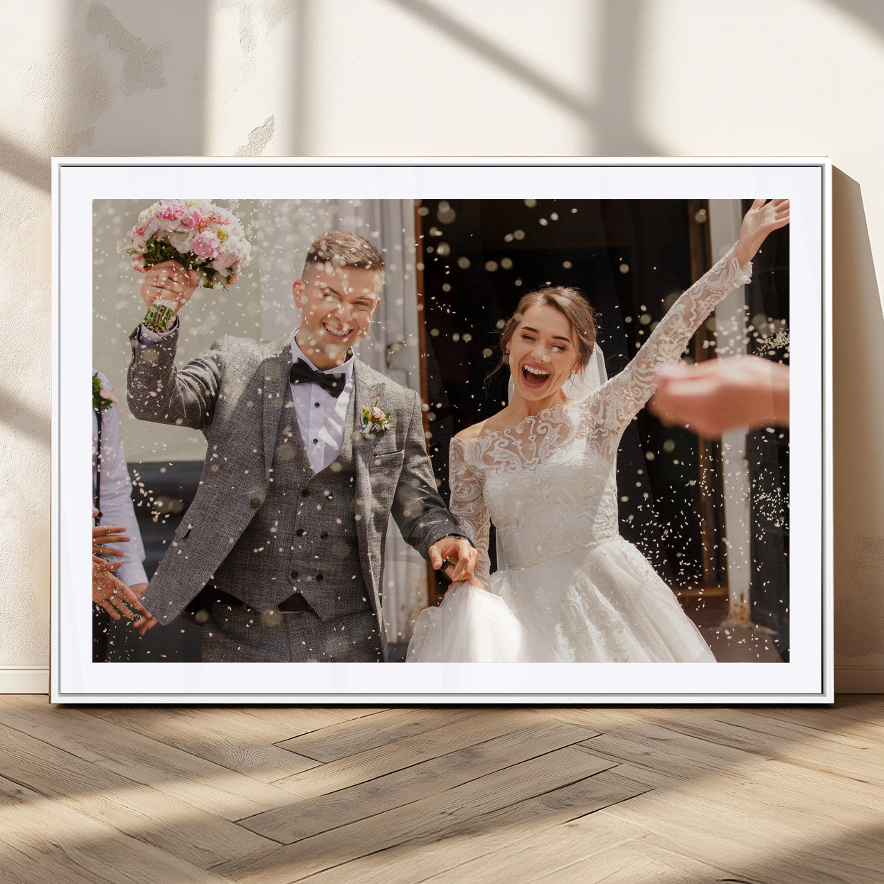 Framed Create Your Canvas Print - Personalized Wall Art for Home Decor Wall Art Print, Create Your Own Photo Canvas Print