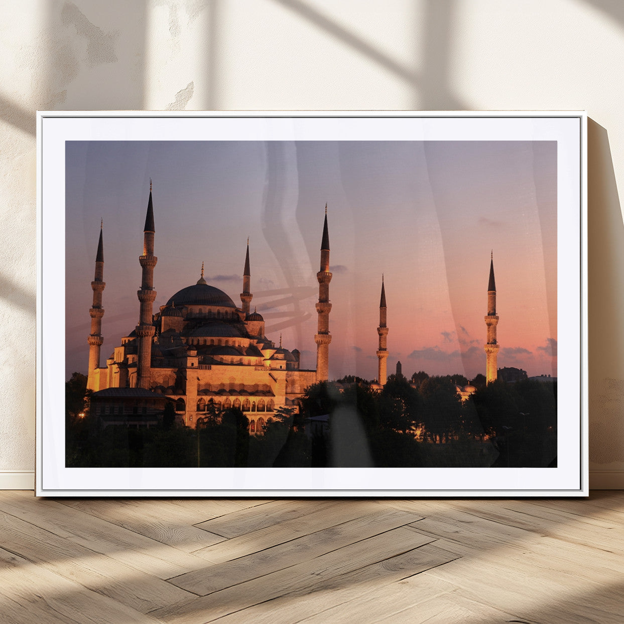 MGC-FP-36x24 - Wall Art Turkey Istanbul Skyline Canvas Print
